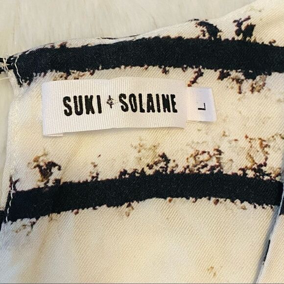 Suki + Solaine Ink Print top size Large - Picture 6 of 7